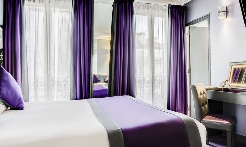 Superior Double Rooms of the Best  Western Nouvel Orléans Montparnasse
